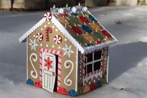 20 Gorgeous Gingerbread House Crafts For Kids