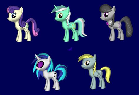 Mlp Minor Characters Pony Creator 3d By Mysterycorner On Deviantart