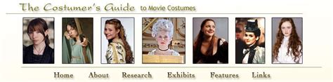 The Costumers Guide To Movie Costumes This Is Great Movie