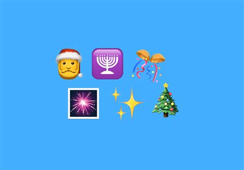 15 Top Traditional Christmas Emoji And A Few Surprises 👀