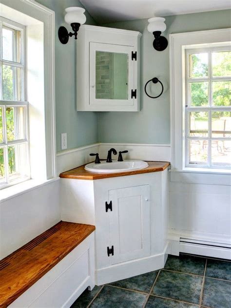 Interesting Small Bathroom Corner Sinks Ideas Using Various Kinds Of