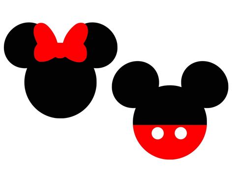 Minnie And Mickey Kissing Silhouette At Getdrawings Free Download