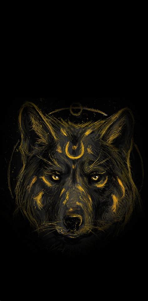 720p Free Download Gold Wolf Legendary Wolf Hd Phone Wallpaper Pxfuel