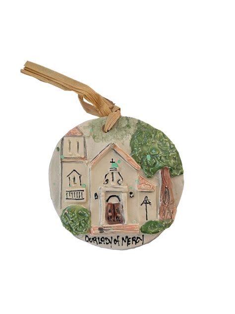 Our Lady of Mercy Church Opelousas Ornament - Architectural Memories