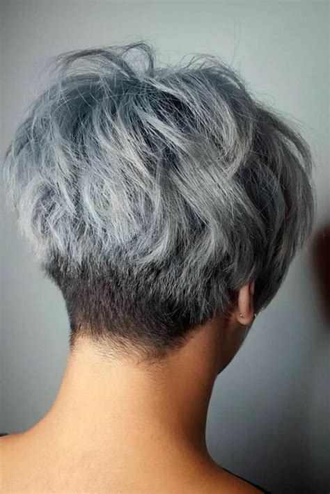 Best Short Haircuts For Thick Grey Hair Wavy Haircut