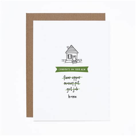 Home And Garden Greeting Cards And Party Supply Moving House Card