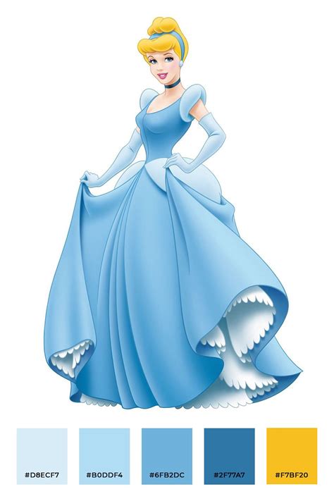 Disney Princess Colors Disney Colors Cinderella Quinceanera Themes