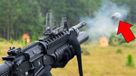 The Little But Powerful M320 And M203 Grenade Launcher In Action
