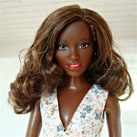 Pin By Olga Vasilevskay On Barbie Dolls Curvy 1 Black Barbie African American Dolls Barbie