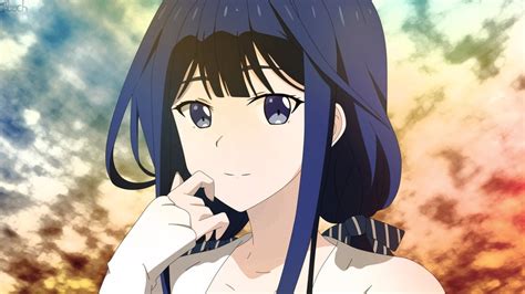 Blue Hair Anime Aki Adagaki Blue Eyes Masamune Kuns Revenge 1080p