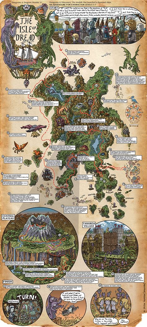 31 Isle Of Dread Map Maps Database Source