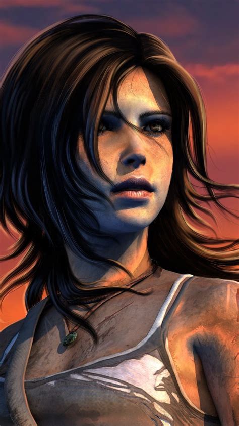 1080x1920 4k Lara Croft Tomb Raider Artistic Artwork Iphone 7,6s,6 Plus ...
