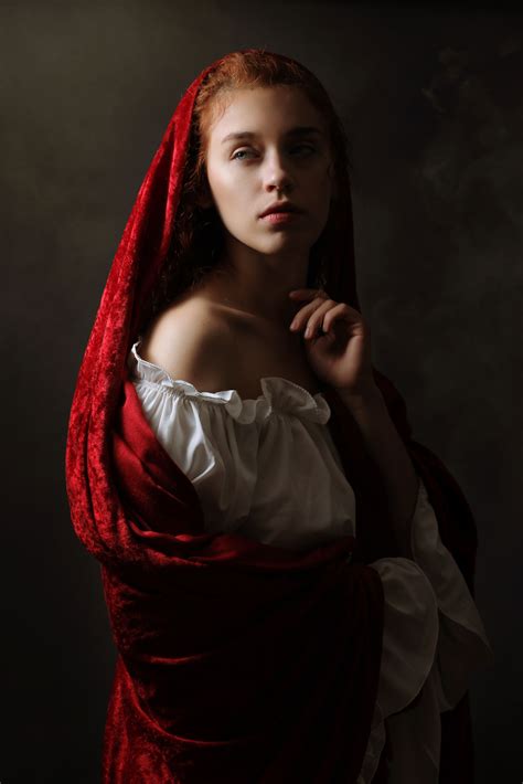 Painterly Renaissance Style Fine Art Portrait © Bekka Björke Available