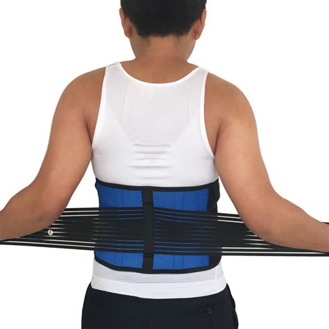 Plus Size Waist Posture Support Neoprene Double Pull Lumbar Support