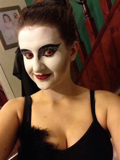 Blackswan Costume Halloween Creative Makeup Mua