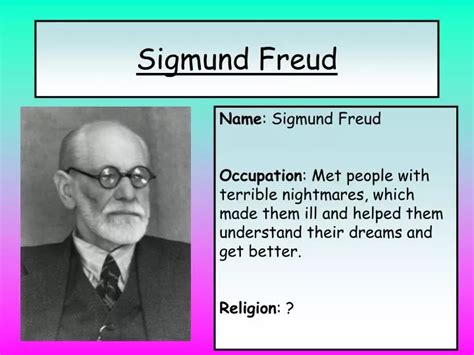 Ppt Sigmund Freud Powerpoint Presentation Free Download Id1452842
