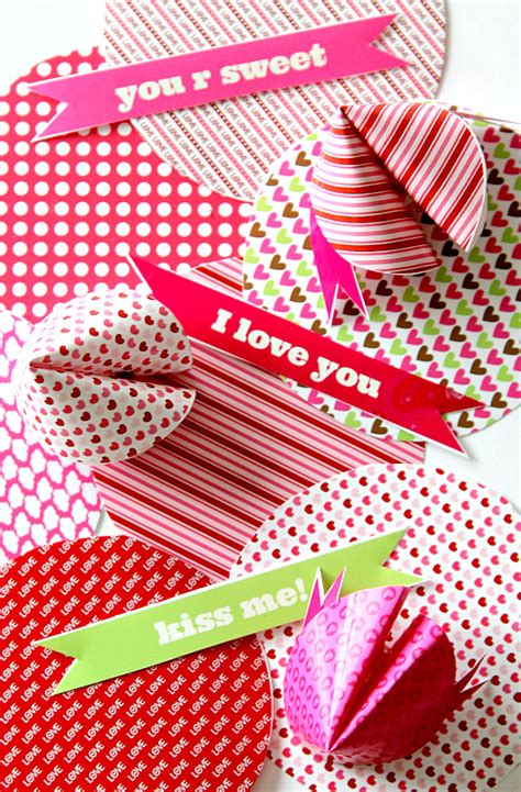 Fortune Cookie Printable Free Valentines Day Fortunes Momdot