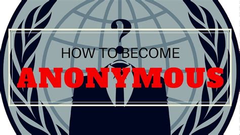 How To Become Anonymous UNDETECTABLE TECHNICAL MAROOF YouTube