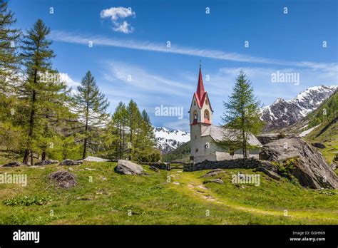 Geography Travel Italy South Tyrol Church Of The Holy Spirit In