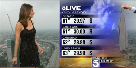 This Meteorologist Was Forced To Put On A Sweater During Her Live Weather Report