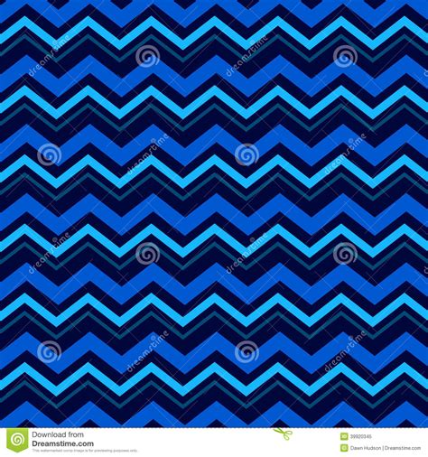 Blue Chevron Pattern Stock Illustration Illustration Of Abstract