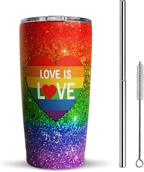Amazon Com Pride Tumbler Pride Gifts For LGBTQ 20 Oz Gay Pride Cups