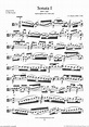 Bach - Viola Sonata No.1 sheet music for viola solo [PDF]