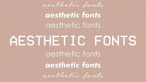 Aesthetic Fonts Free Download Largest Wallpaper Portal