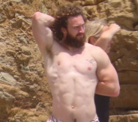 Aaron Johnson Shirtless Muscle Body On A Beach Gay Male Celebs