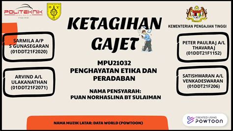 Mpu Penghayatan Etika Dan Peradaban Ketagihan Gajet Ddt C