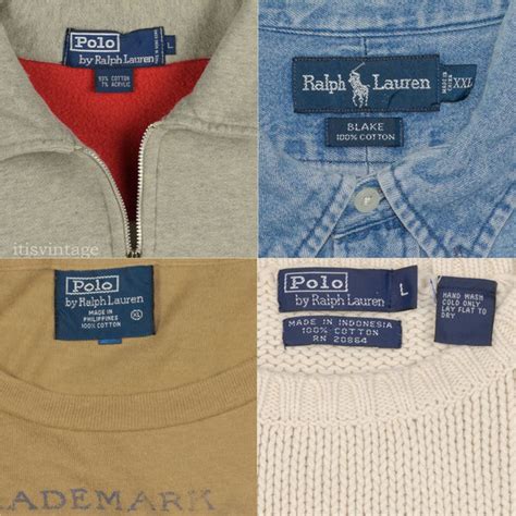 35 Polo Ralph Lauren Label Guide Labels Database 2020
