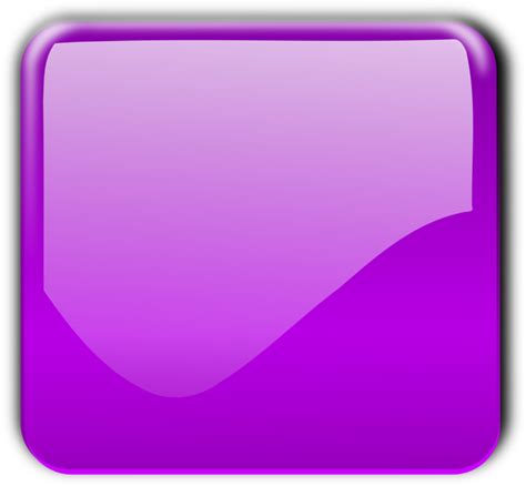 Violet Rectangle Computer Icons Square Button Purple Square Icon Png