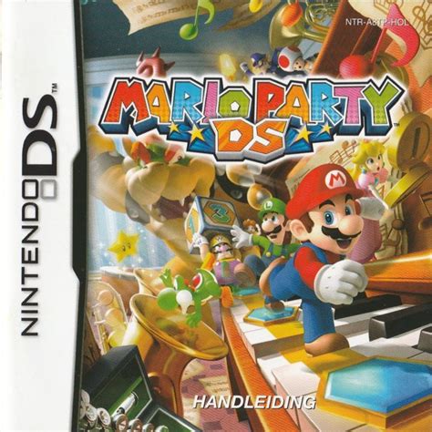 Mario Party Ds 2007 Nintendo Ds Box Cover Art Mobygames