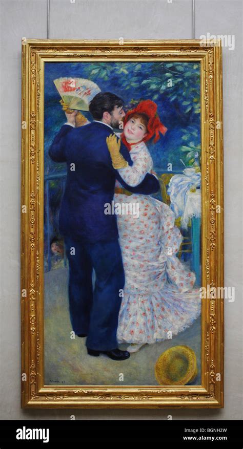 Country Dance By Pierre Auguste Renoir Musée Dorsay Orsay Museum