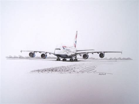 Multi Media Airbus A380 The Aviation Art Of Andrew Harris Agava