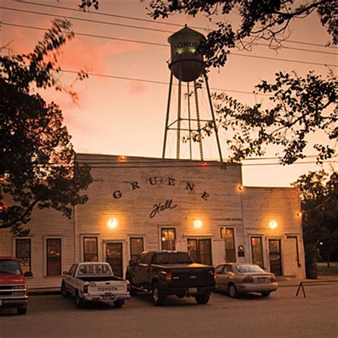 Die zukunft änderst du hier. Gruene, TX — The Little Town that Was, Wasn't, and Was Again