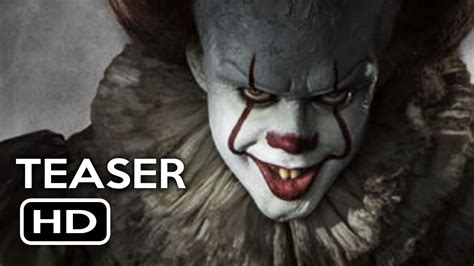 It Trailer Teaser Stephen King Horror Movie HD YouTube