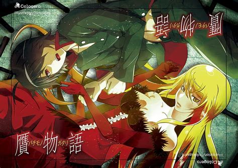Hd Wallpaper Anime Monogatari Series Kiss Shot Acerola Orion Heart