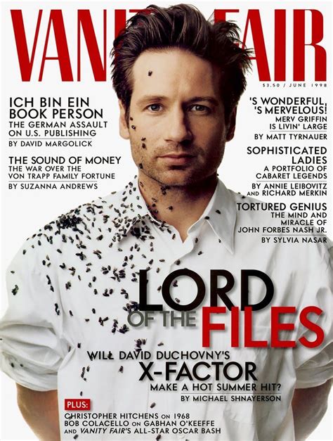 Gillian anderson started preparing for her role as margaret thatcher on #thecrown before even getting a script: David Duchovny "X-Factor" Vanity Fair photographed by Annie Leibovitz for Vanity Fair June 1998 ...