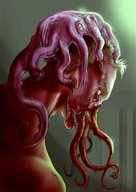 Artstation Head Tentacle Monster
