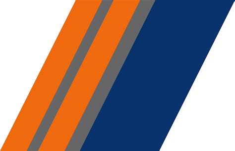 Download Open Racing Stripes Blue Orange Png Image With No Background