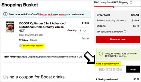 Boost Coupon Makes Nutritional Drinks 2 99 Southern Savers Riset