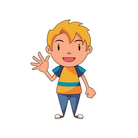 Blonde Boy Illustrations Royalty Free Vector Graphics And Clip Art Istock