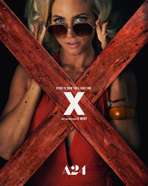 A Unveils Character Posters For X Starring Scream Star Jenna Ortega