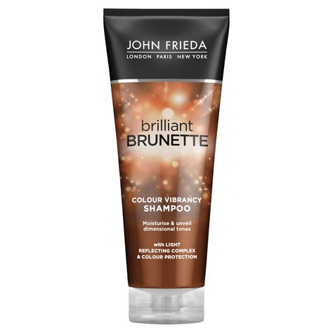 John Frieda Brilliant Brunette szampon do włosów ciemnych 250 ml hebe pl