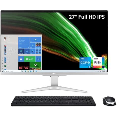 Buy Acer Aspire C27 1655 Ua91 Aio Desktop 27 Inch Intel Core I5