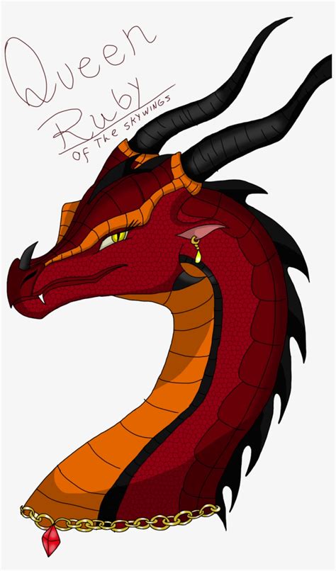 Queen Ruby Of The Skywings By Anapauladbz Wings Of Fire Skywing