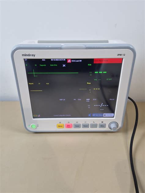 Mindray Ipm12 Touchscreen Patient Monitor Ecg Nibp T1 T2 Welcome To