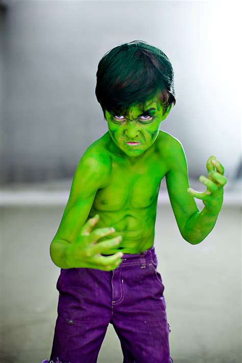 The Incredible Hulk Kid At Dragoncon 2011 Atlanta Photography