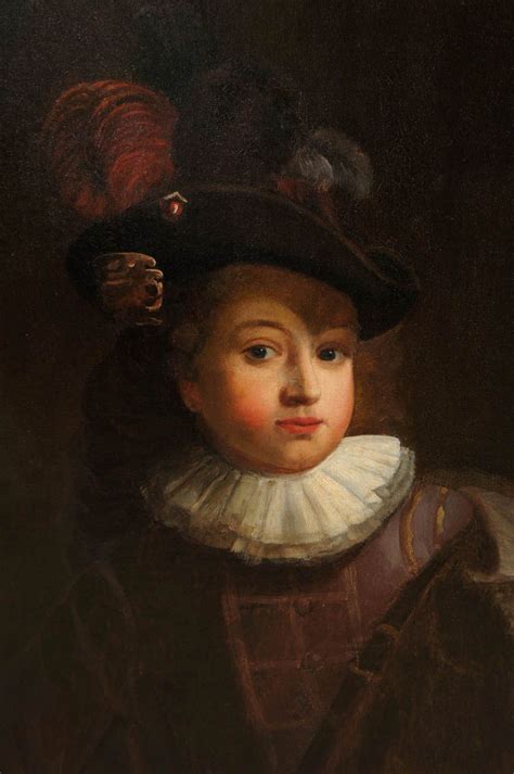 17th Century Dutch Portrait Of A Young Boy Image 3 Old Paintings